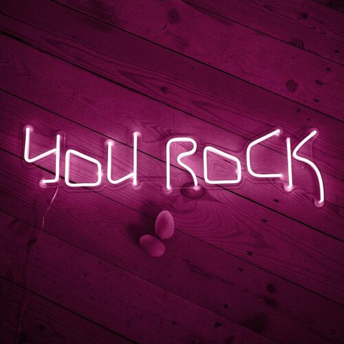 Светильник неоновый You Rock, 70х21 см