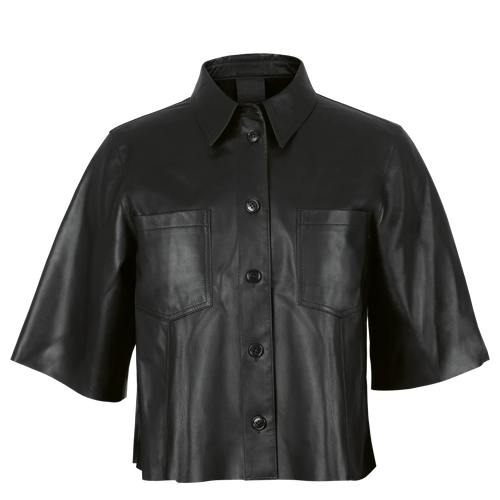 фото Кожаная куртка , размер xs, черный hoegl