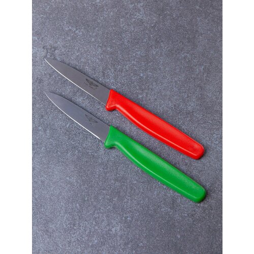 Ножи кухонные YYD KNIFE, 2 шт, разделочный, для мяса, поварской, длина лезвия 7,5 см