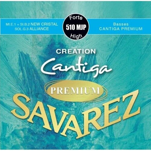 Струны для классической гитары Savarez 510MJP savarez creation cantiga high tension 510mj