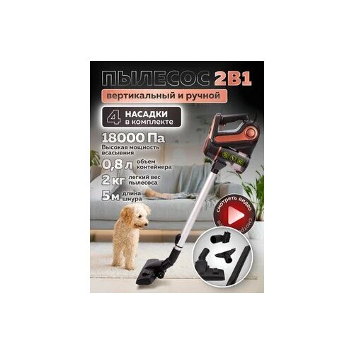 Вертикальный ручной пылесос для дома 421000₽