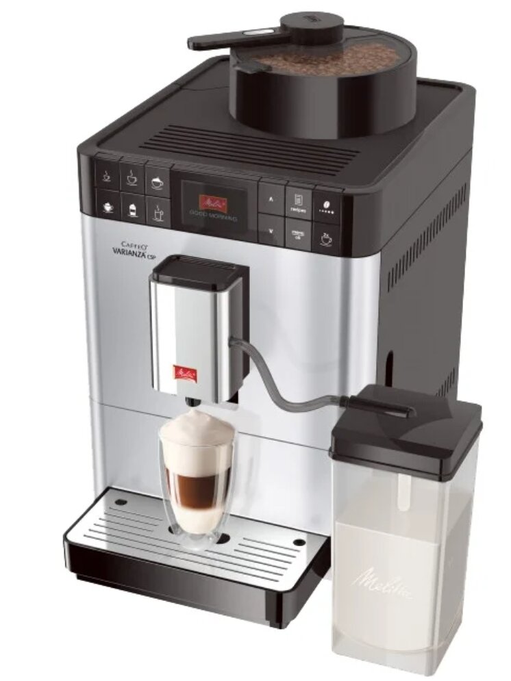 Кофемашина Melitta Caffeo Varianza CSP, нержавеющая сталь