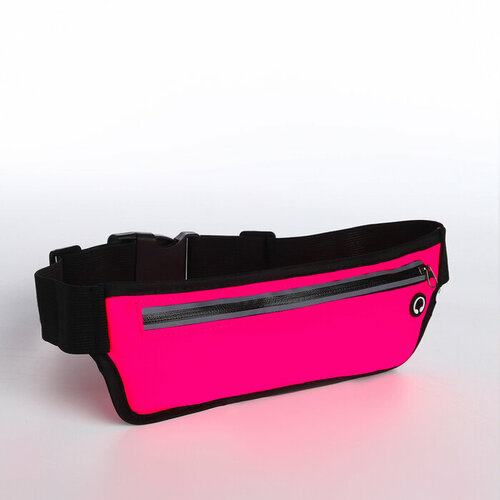 Сумка поясная , розовый сумка поясная recom спортивная текстиль розовый
