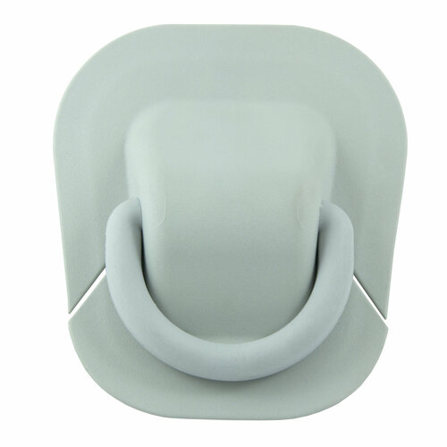 Буксир с полукольцом средний №1.1 светло-серый 6шт