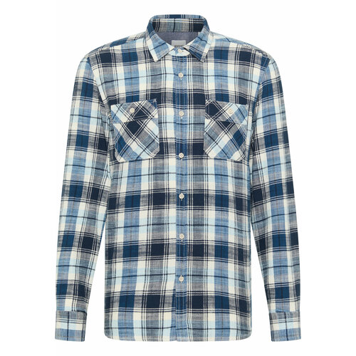 фото Рубашка mustang, размер xxl, синий