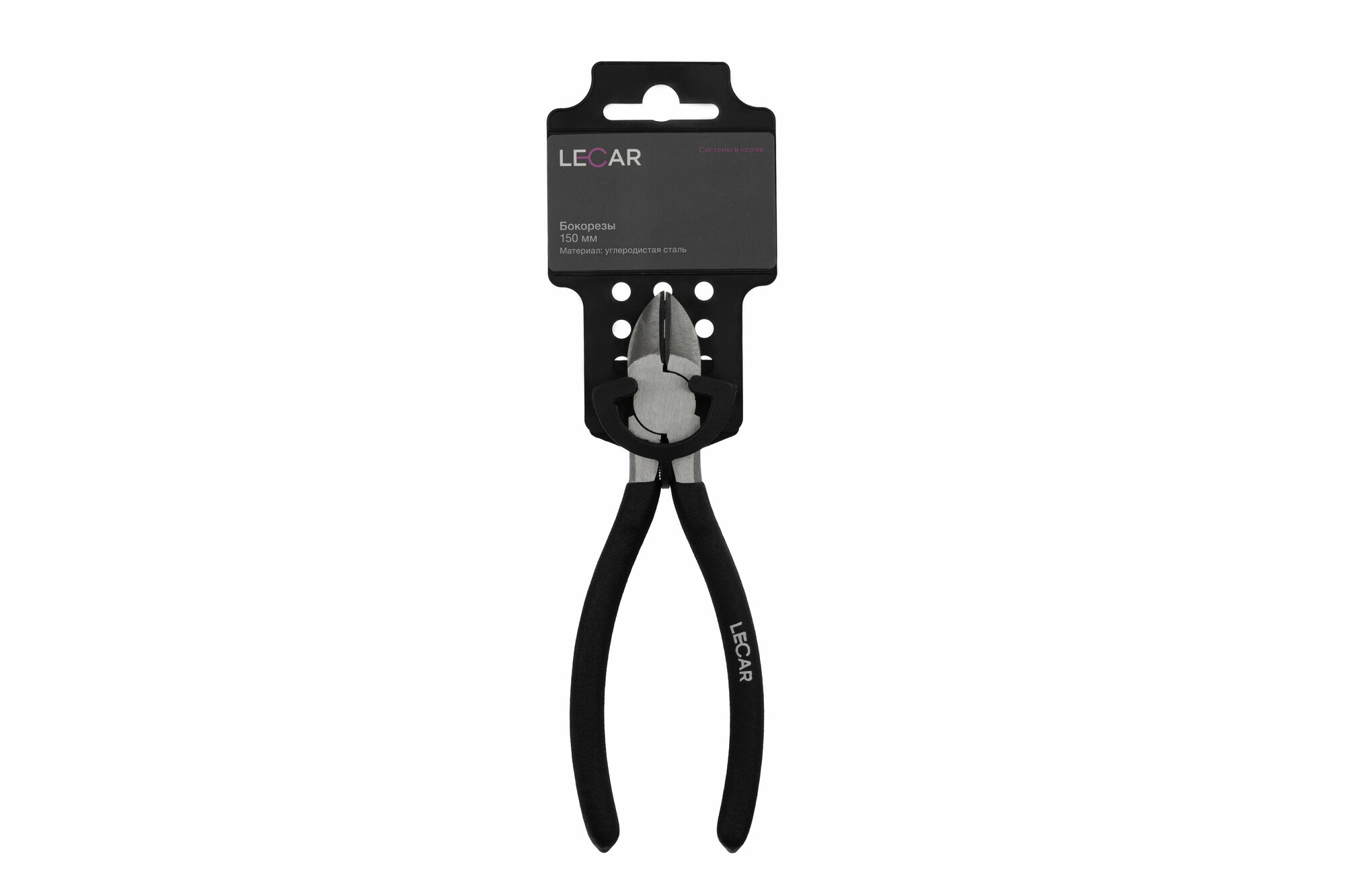 Бокорезы 150 мм углерод. сталь LECAR LECAR000012314