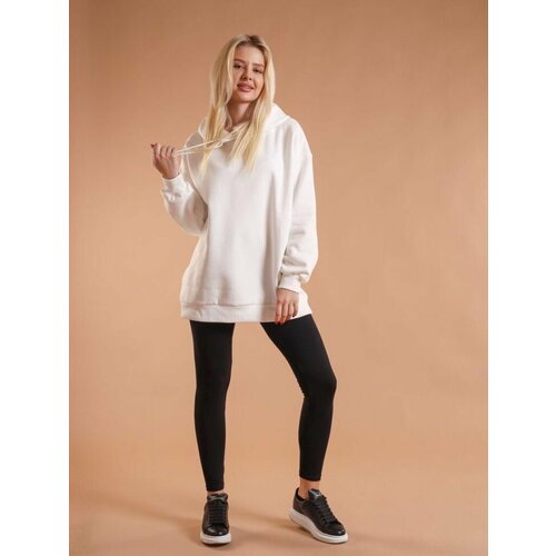 фото Худи , размер оверсайз, белый китай