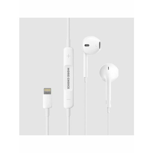 Наушники MORE CHOICE G13 WHITE наушники проводные more choice g40 white