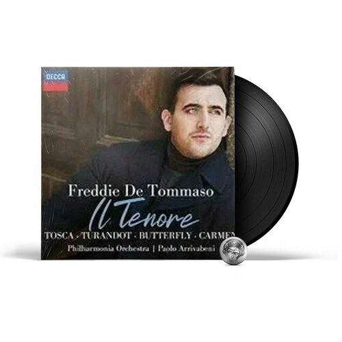 Freddie De Tommaso - Il Tenore: Tosca, Turandot, Butterfly, Carmen (LP) 2022 Black, 180 Gram Виниловая пластинка виниловая пластинка tosca suzuki 2 lp