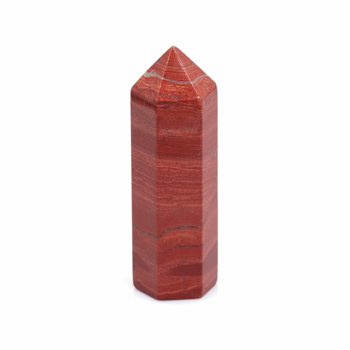 Натуральный камень (минерал) Красная Яшма, кристалл (7-8 cм)