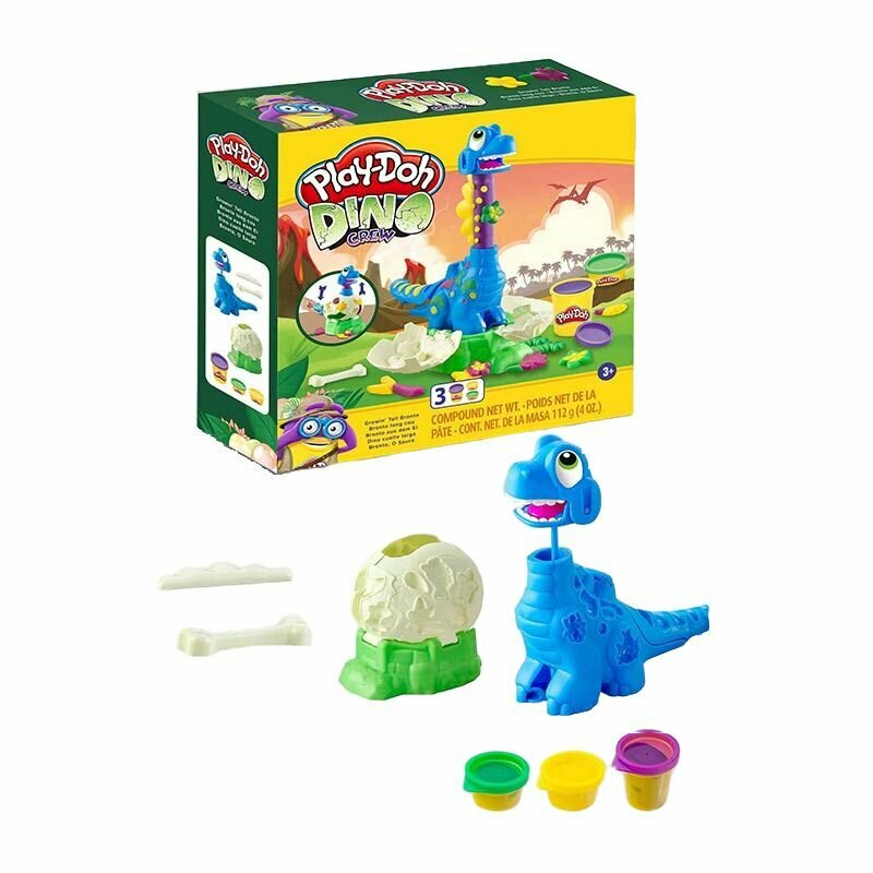 Игровой набор для лепки Play-doh Динозаврик с пластилином.