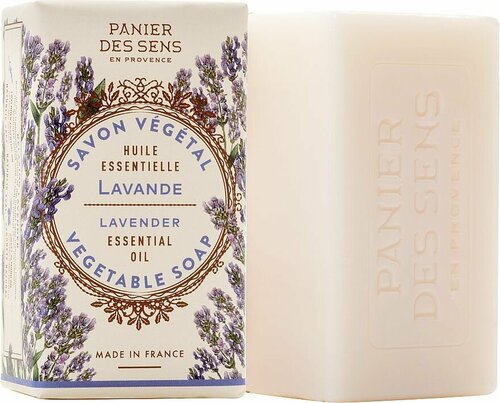 PANIER DES SENS Мыло Essentials Vegetable Soap Bar Lavender