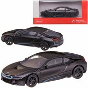 Машина металл. 1:43 BMW i8, цвет черный RASTAR 58400B