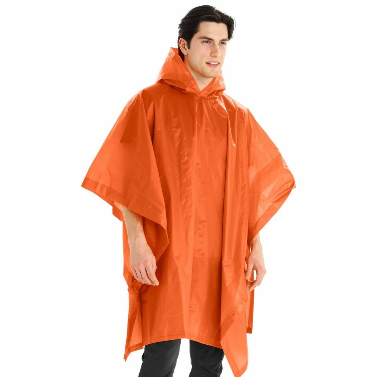 Пончо-дождевик туристический Coghlans Rain Poncho (оранжевый)