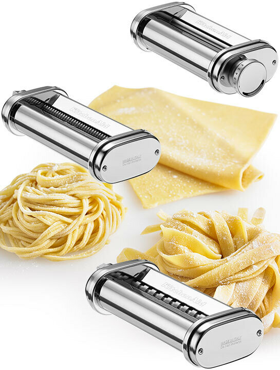 Обзор: Насадка - роликовые ножи для пасты, KitchenAid, 5KSMPRA