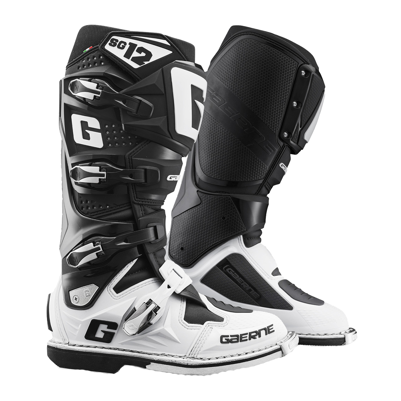 Мотоботы Gaerne SG-12 Black/White 45