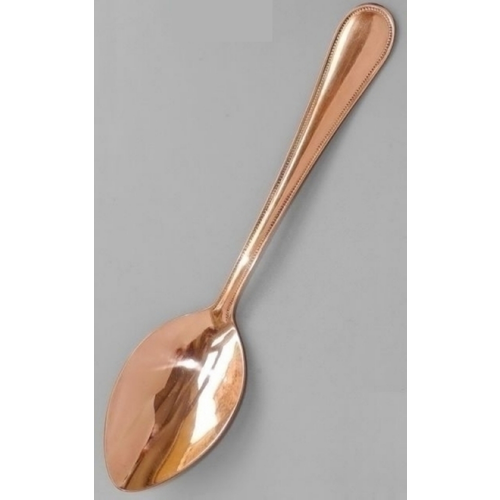 Ложка столовая Сонет, медь, Длина 20 см