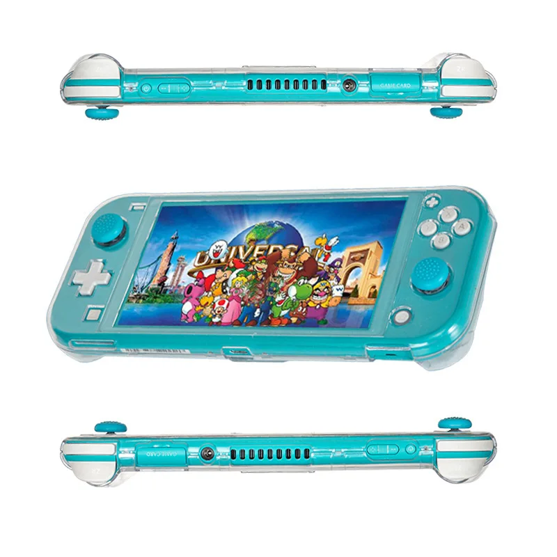 Прозрачный чехол с подставкой для Nintendo Switch Lite