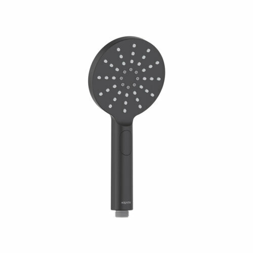 Ручной душ AQUATEK оберон, Select 120 3 jet, матовый AQ2006MB черный