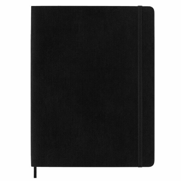 Блокнот Moleskine PROFESSIONAL SOFT XL 190х250мм 192стр. мягкая обложка фиксирующая резинка черный - фото №11