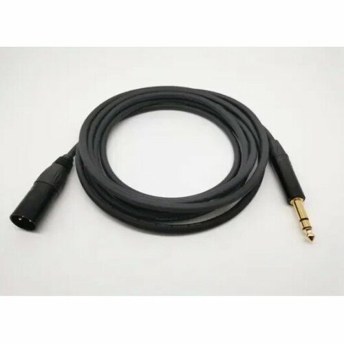 Кабель аудио 1xJack - 1xXLR ZZcable E6-XLR-M-JB-0900-0 9.0m