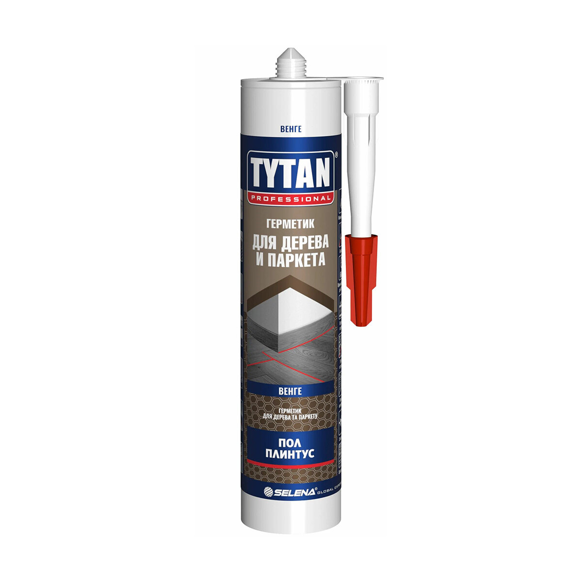 Герметик акриловый для дерева и паркета Tytan Professional 50745, 280 мл, венге