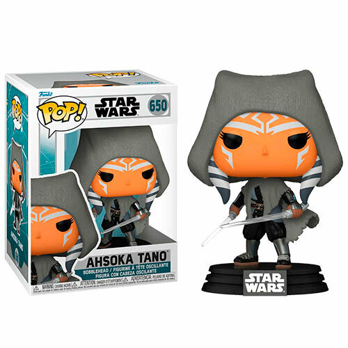 funko pop звездные войны коллекционная фигурка асока тано Фигурка Funko POP! Асока Тано в капюшоне (Ahsoka Tano Hooded) #650