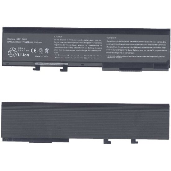 Аккумулятор для ноутбука Amperin для Acer Aspire 3620 5540 (BTP-AQJ1) 4400-5200mAh OEM черная