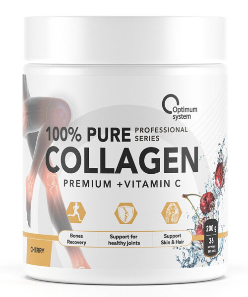 100% Pure Collagen Powder Optimum System (Ежевика)