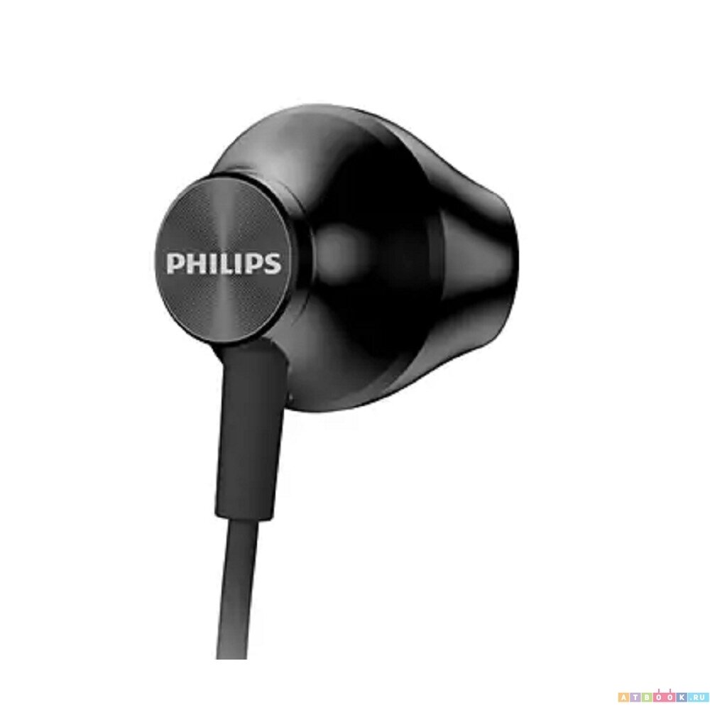 Наушники PHILIPS , 3.5 мм, вкладыши, черный - фото №14