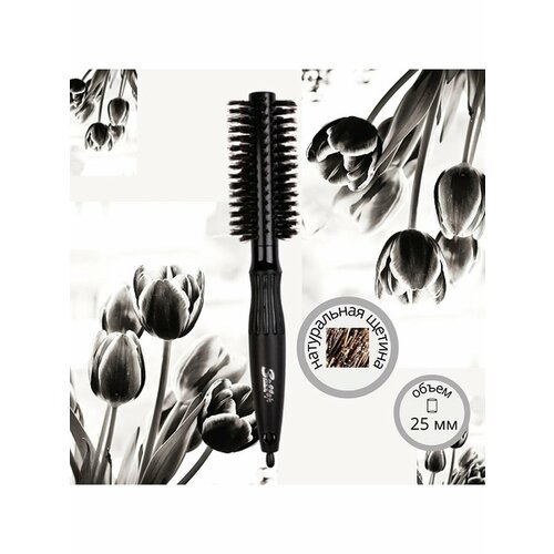 Расческа с натуральной щетиной брашинг круглая расческа 1389₽