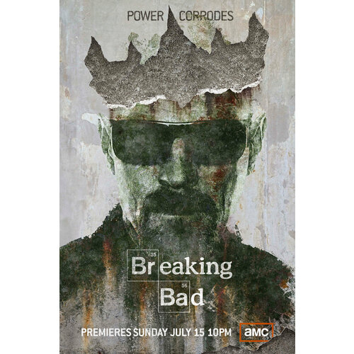 Постер / Плакат / Картина Breaking Bad. Корона 60х40 см