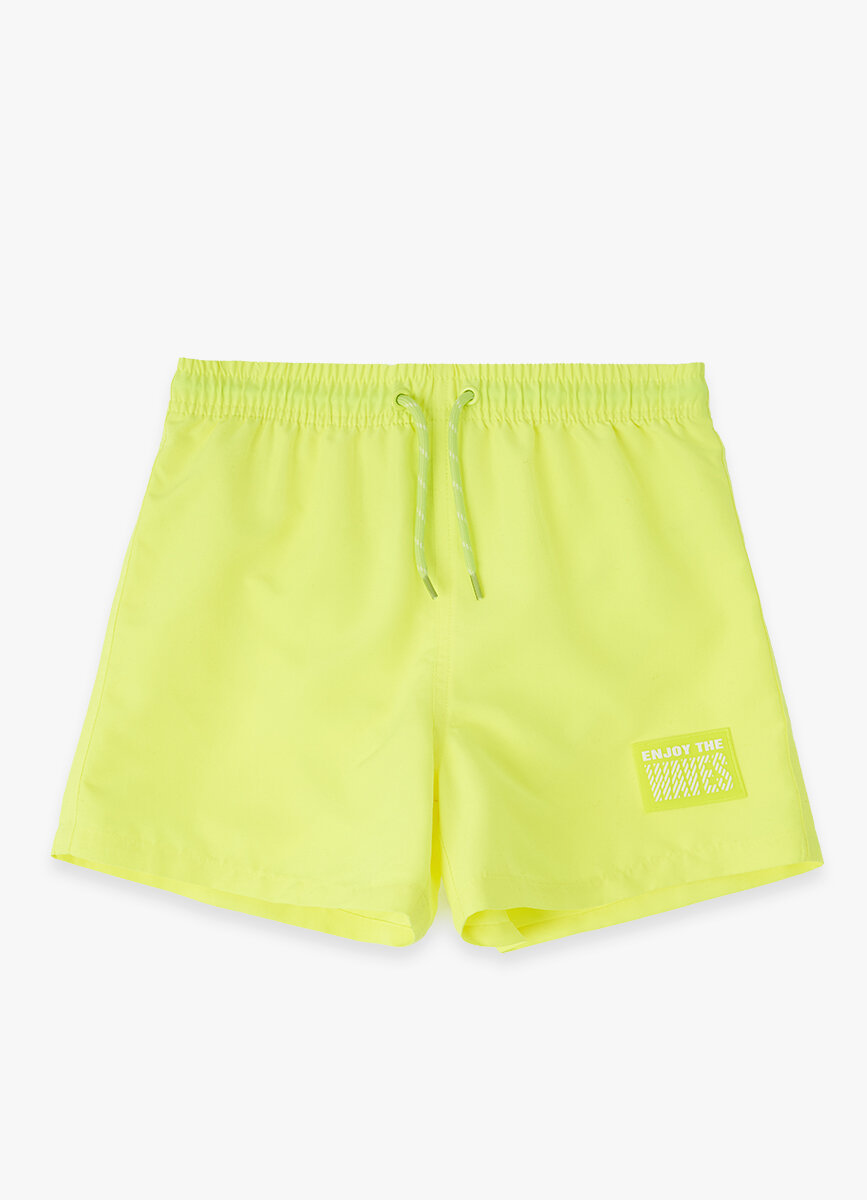 фото Шорты для плавания для мальчиков FUNDAY, VQB686F16-S6, неоновый желтый, 110-116