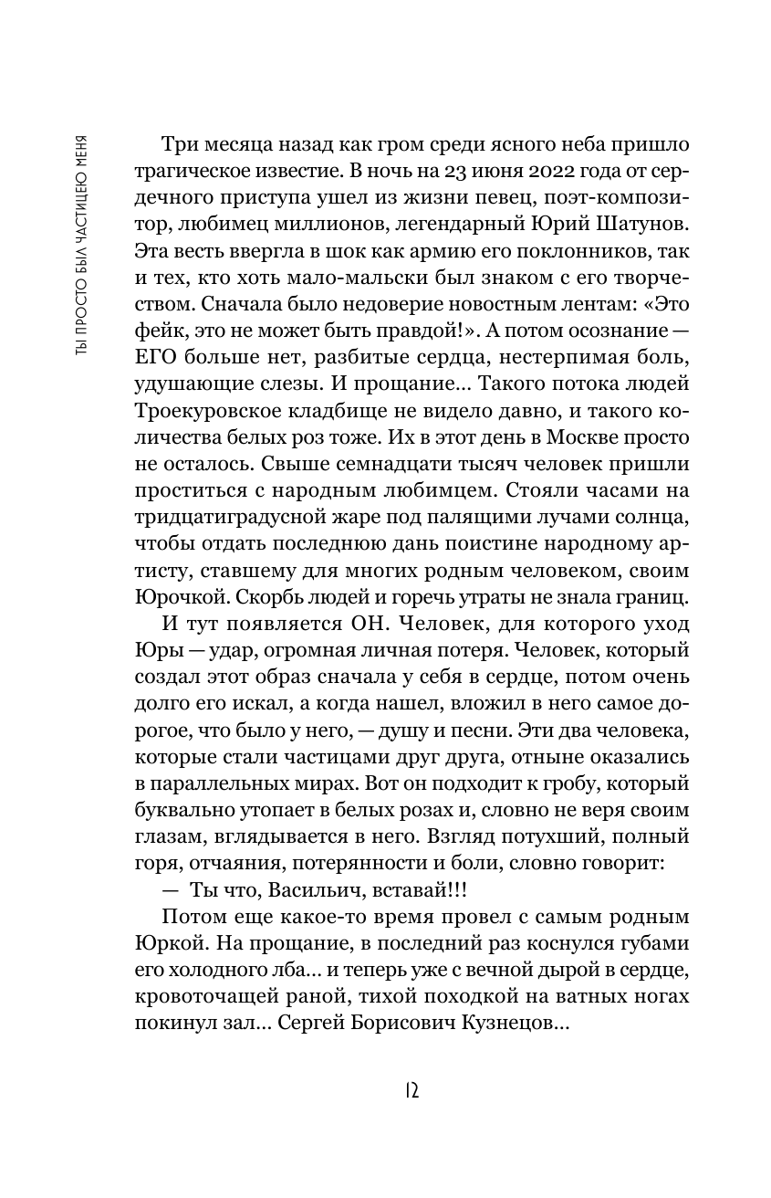 Ты просто был частицею меня... Памяти Юрия Шатунова и Сергея Кузнецова - фото №17