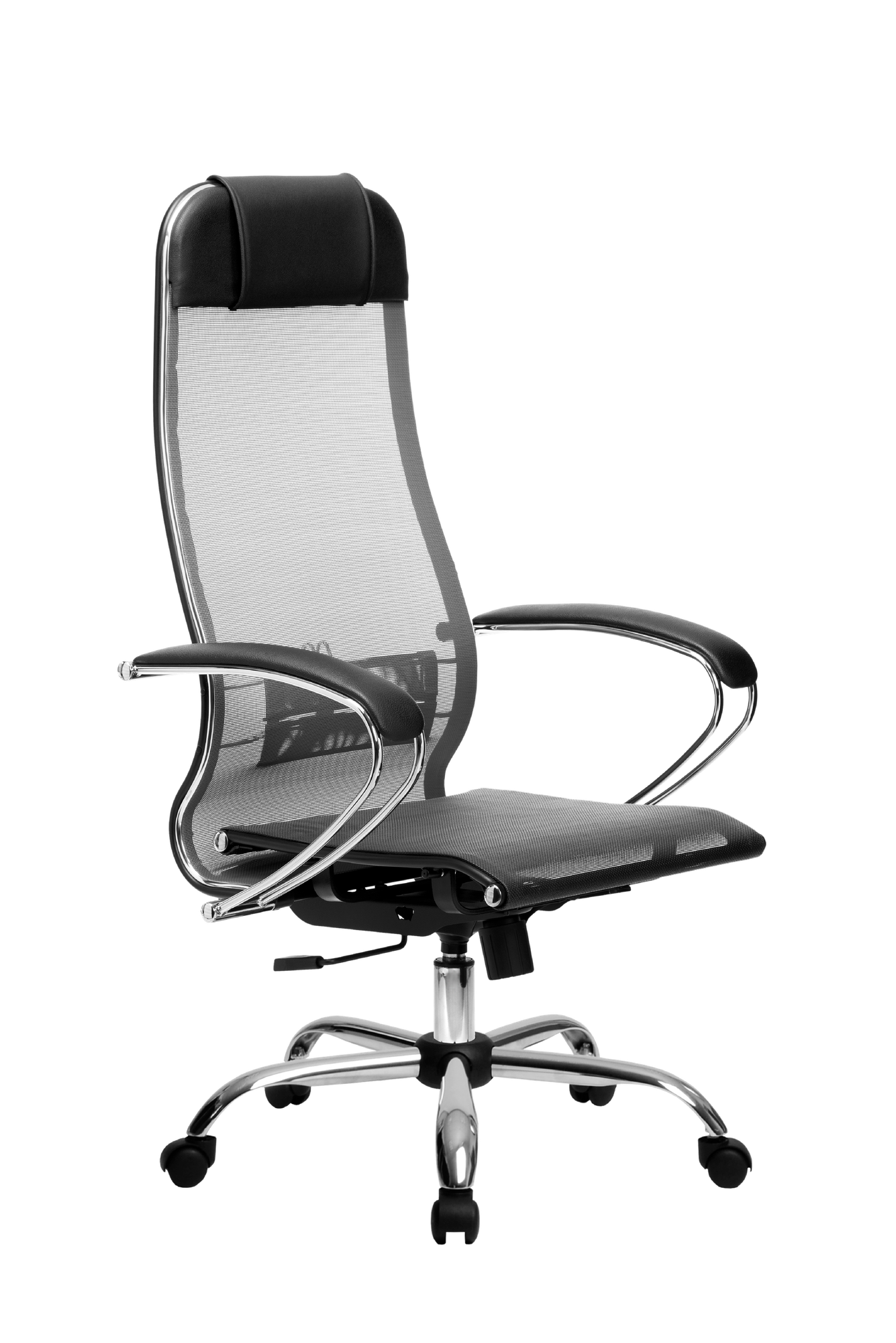 Офисное кресло, компьютерное кресло, кресло для дома и офиса, кресто Metta MPRU с подлокотниками и сеткой