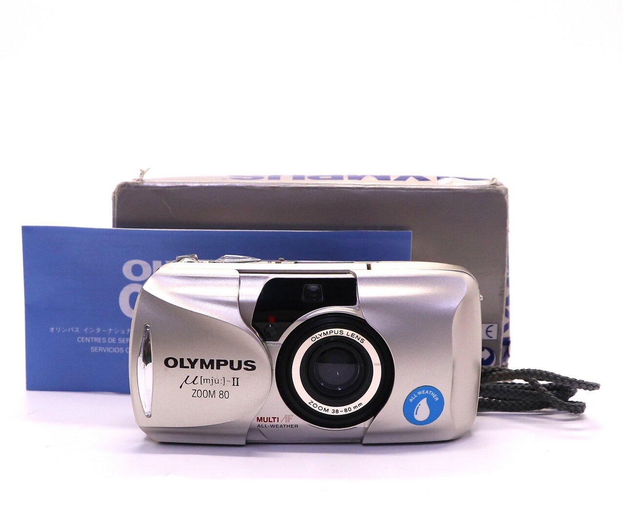 Olympus mju II zoom 80 в упаковке неисправный