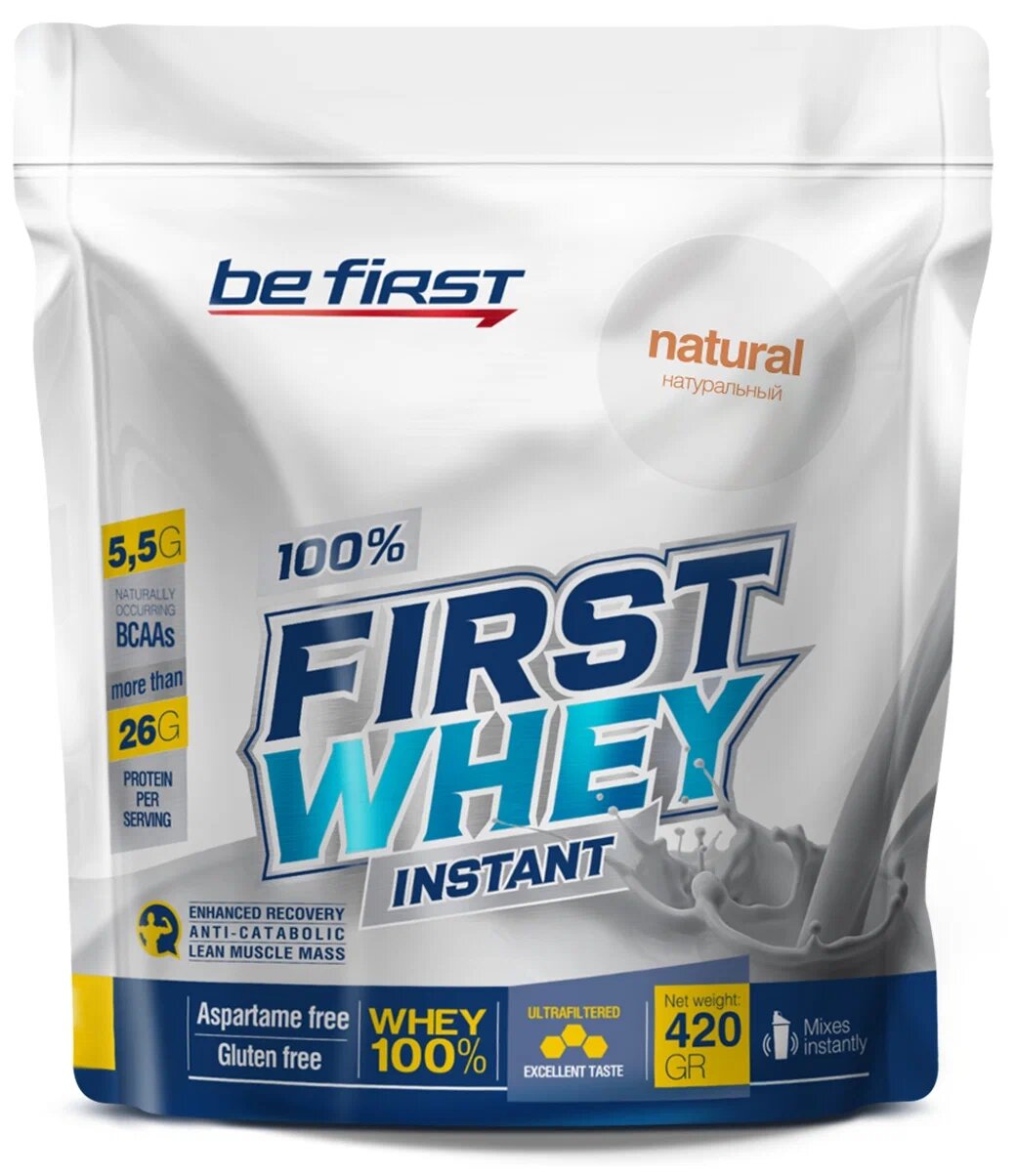 Be First Whey Instant 420 г Натуральный