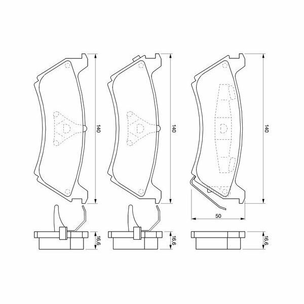Тормозные колодки Bosch - фото №3