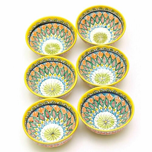 Пиала для чая узбекская 200 мл 6 штук