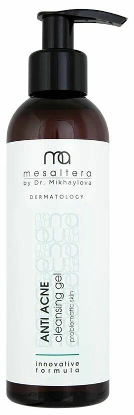 MESALTERA by Dr. Mikhaylova ANTI ACNE cleansing gel очищающий анти акне клинсинг гель Мезалтера 200 мл