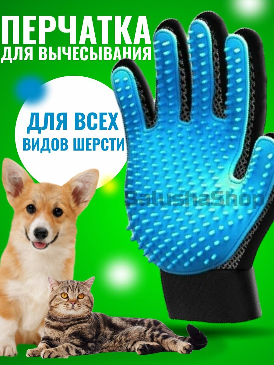 Перчатка расческа для животных