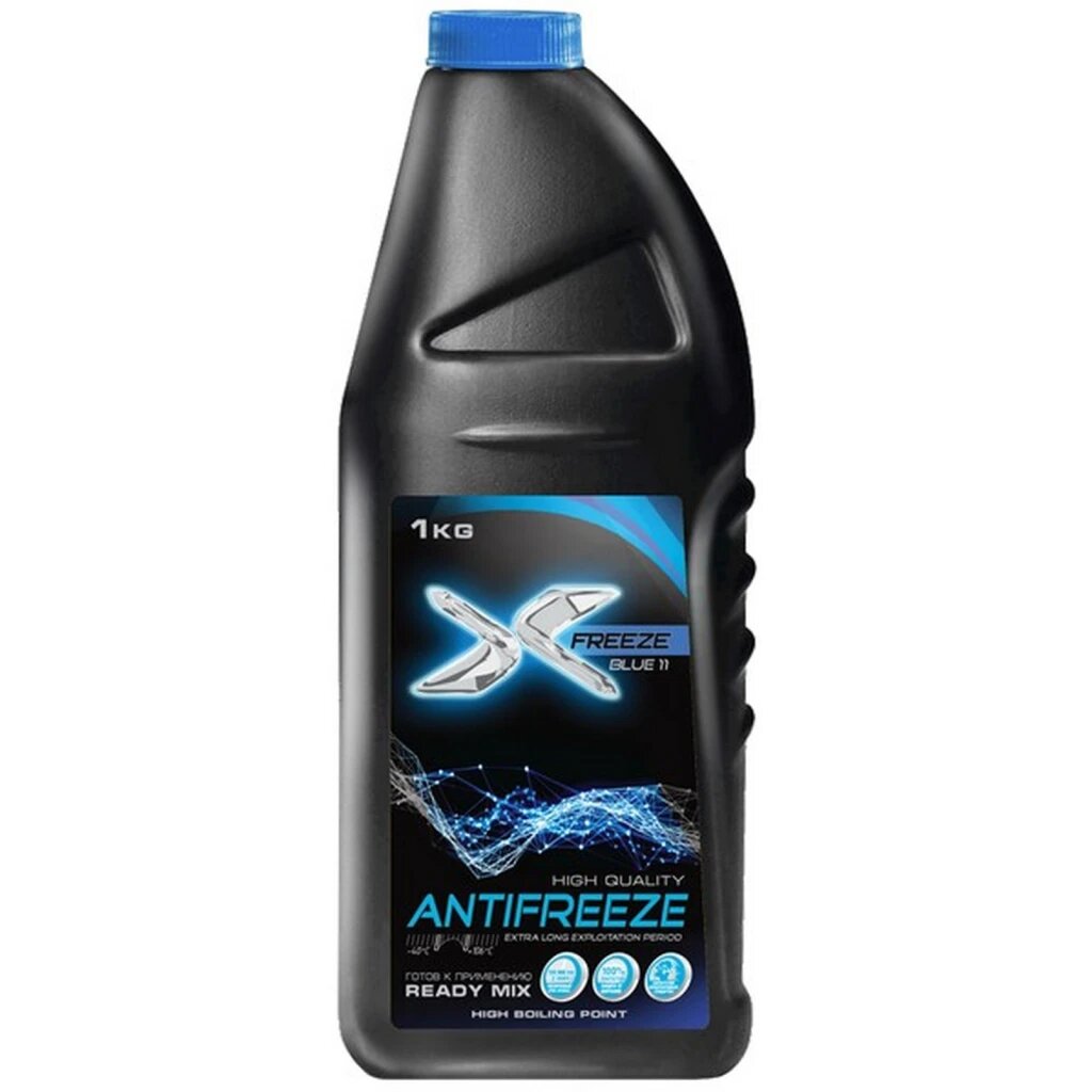 Антифриз X-Freeze Blue 11 G11 -40°С синий 1 кг