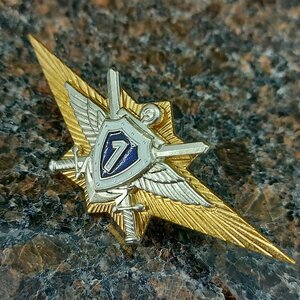 Знак нагрудный классность офицерского состава МО РФ - 1 класс