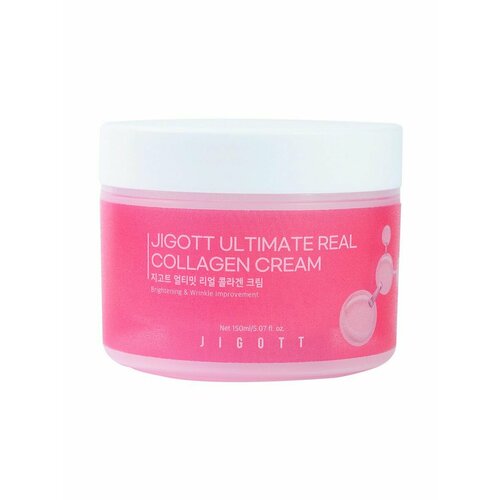 Крем для лица с коллагеном Ultimate Real Collagen Cream jigott