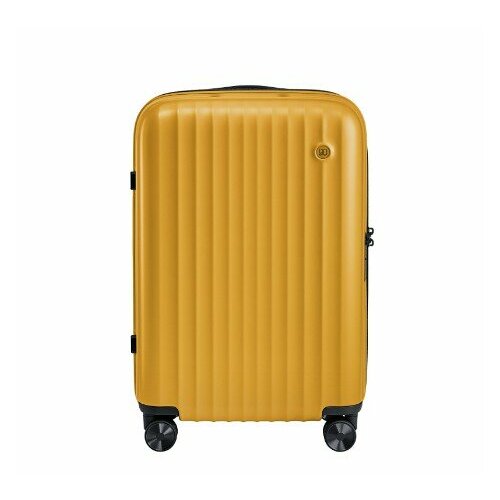 Чемодан 90 Points, 67 л, размер 24, желтый чемодан xiaomi 90 points elbe luggage 24 черный