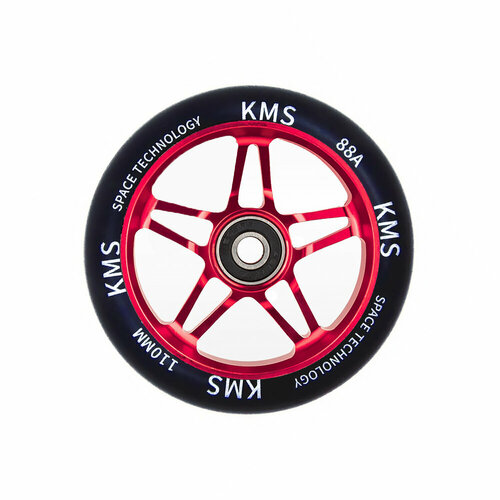 колесо sport для трюкового самоката 110 мм спицы синее алюминий kms 805419 Колесо Sport для трюкового самоката 110 мм Медуза синее (алюминий) KMS, 805418-KR3
