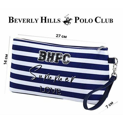 Сумка пляжная Beverly Hills Polo Club, синий