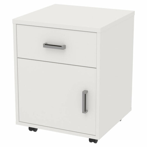 Тумба Меб-фф Офисная тумба подкатная ТВ-30С-19 цвет Белый 454460 см 4607₽