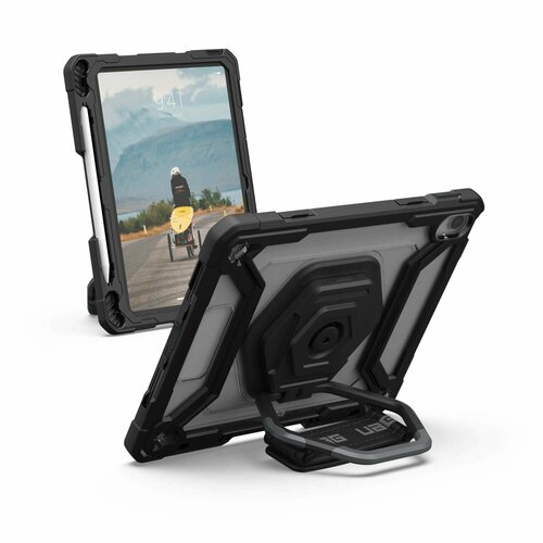 Чехол UAG Plasma для iPad 10.9 (10th Gen 2022), черный/прозрачный (Black/Ice)