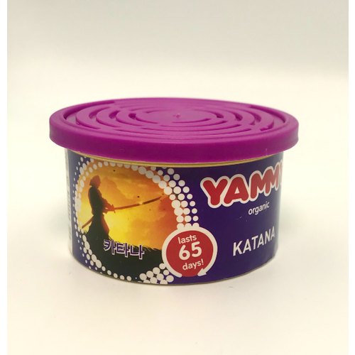 Kolibriya Yammy Organic D016 Katana Ароматизатор салона автомобиля с растительным наполнителем Катана 42 гр 426₽